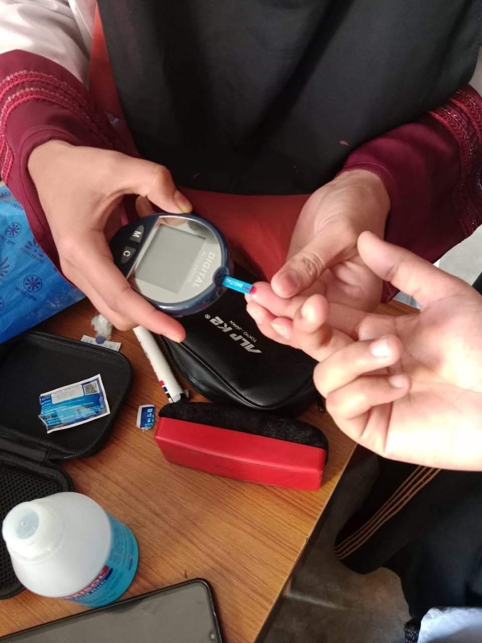During Lab Practice